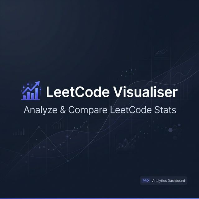 LeetCode Profile Visualiser | Analyze & Compare LeetCode Stats